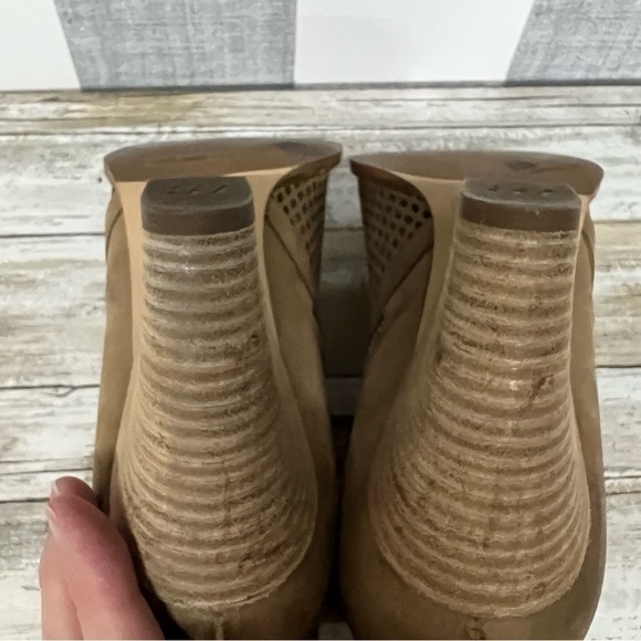 Paul Green Bonzai Nubuck Perforated Laser Cut Ankle Boot - Picture 12 of 14